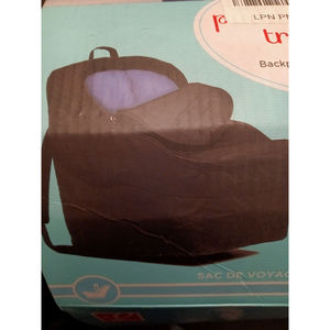 J.L. Childress Ultimate Backpack Padded Car Seat Travel Bag Large Black Durable